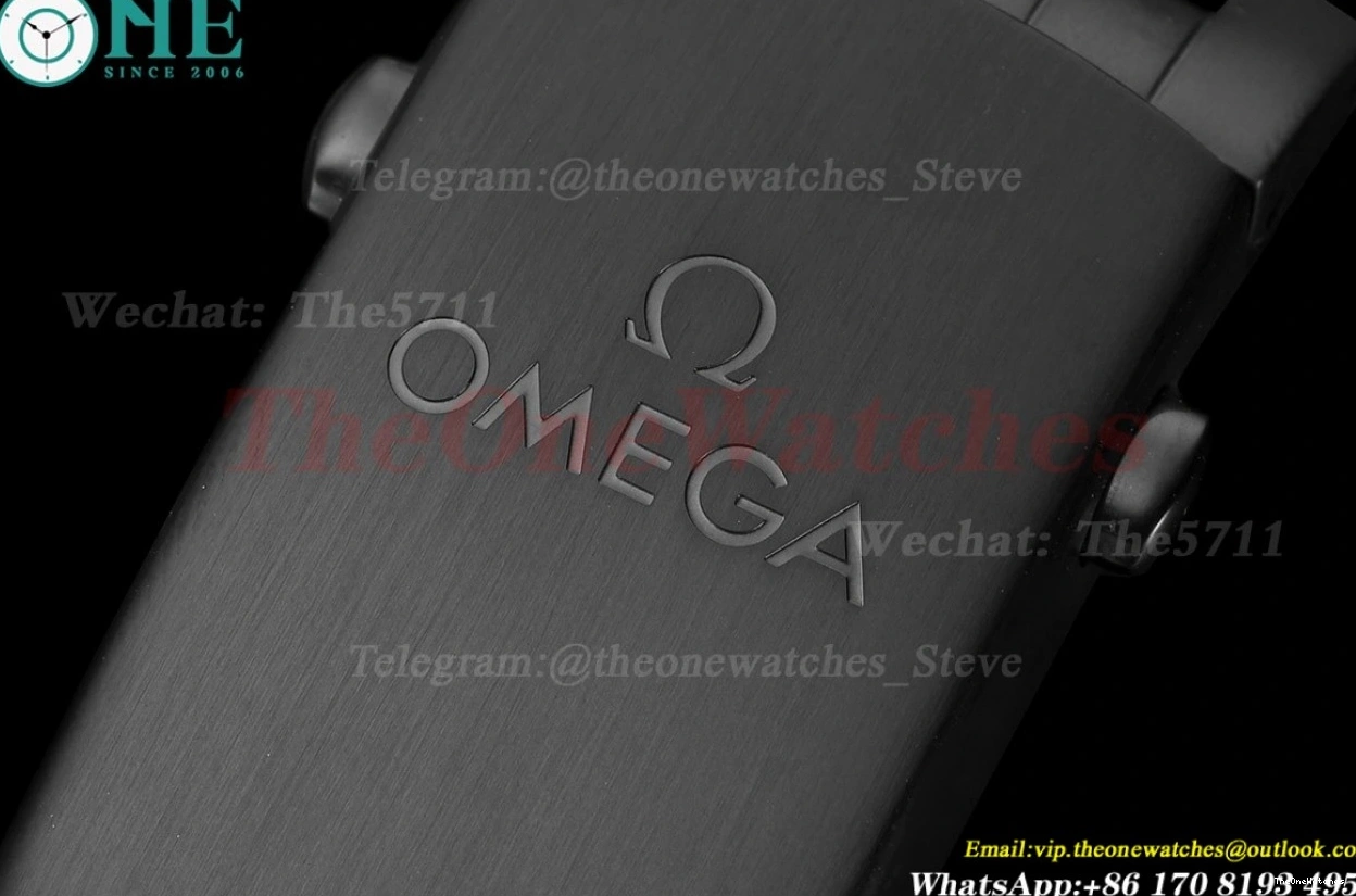 Dial 300m Black PVD PVD 42mm GDF MY8215 Seamaster 0201